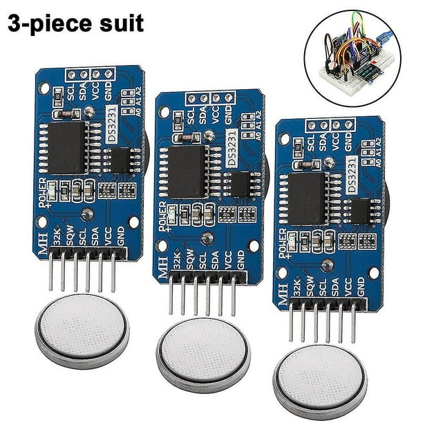 Reloj en tiempo real Rtc Ds3231 I2c compatible con Arduino y Raspberry ...