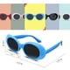 thumbnail image 4 of Gafas de sol FEISEDY Clout, ovaladas, blancas, para mujer y hombre, 4 of 7