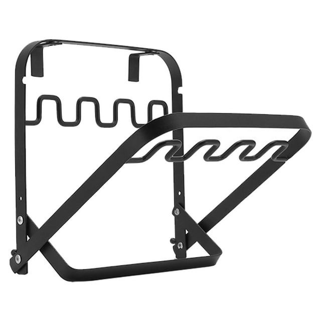 Foldable Trash Bag Holder Portable Extra Large Thick Iron Outdoor Black