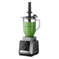 thumbnail image 4 of Blender with 8 Total Blend Programs, 4 Speeds & Round-Plated Tamper Gray: 1500W, Crushes Ice, Smoothie Maker, 4 of 9