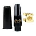 thumbnail image 1 of Saxophone Mouthpiece Ligature, Cap Adjustable Screw for Alto Saxophone, 1 of 8