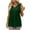 Army Green-02, variant on Mittory Womens Babydoll Tank Tops V Neck Ruffle Sleeve Pleated Peplum Shirts Summer