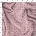 thumbnail image 6 of Soimoi Florals Printed, Polyester Fleece, Fabric by The Yard Sewing DIY Stretch Fabric 56 Inches Wide, WarmFabric for Hats, Coats, Gloves, Blankets, Rose Pink, 6 of 6