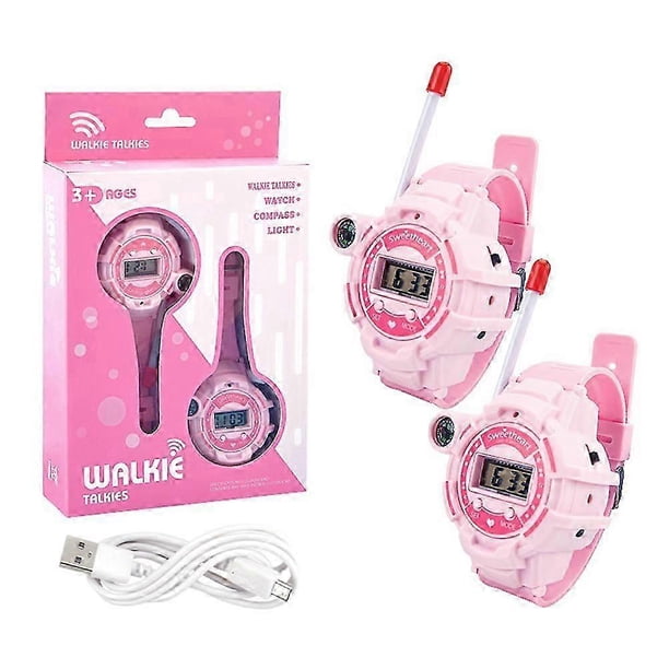 1 children's walkie-talkie watch rechargeable parent-child interactive toys for boys and girls outdoor gifts