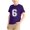Purple, variant on Spazoro Girls T-Shirts Tee, Six Print Crew Neck Short Sleeve Summer Casual Tops for Kids Gray Size 4
