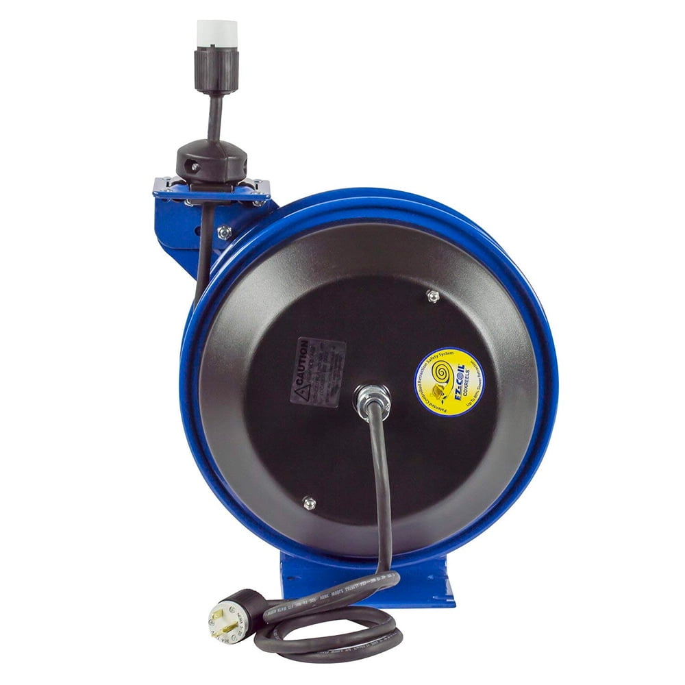 Coxreels EZ-PC13-5012-A Safety Series Spring Rewind Power 50' Cord Reel