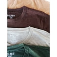 thumbnail image 2 of Bolter Mens 4-Pack Crew Neck T-Shirts Cotton Poly Blend (XX-Large, H. Army), 2 of 3