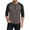 BrownA&58^0126M, variant on Fabrcox 3/4 Sleeve Tops for Men Raglan Henley T Shirts for Men Workout Running Athletic Lightweight Summer Color Block Mens Tops