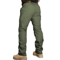 thumbnail image 2 of Men 6 Pocket Cargo Work Pants Durable Regular Fit Breathable Outdoor Utility Trousers S-XXL, 2 of 9