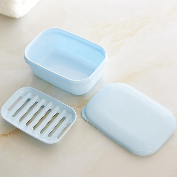 Soporte para jabón, contenedor de jabón de viaje, jabonera portátil con