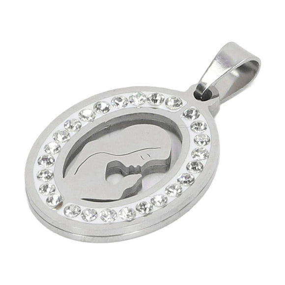 Virgencita Pendant,Virgin Mary Pendant Exquisite Virgin Mary Pendant Virgin Mary Jewelry Future-Proof Design