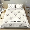 thumbnail image 2 of Juego de cama con nombre de dálmata, 2 of 4