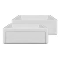 Whitehaus Collection 30" Reversible Single Bowl Fireclay Kitchen Sink