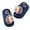 j5-Navy1, variant on LIIPEE Kids Cartoon Slippers For Boys And Girls Cute Non- Flat Bottom Slippers Fall Winter Indoor Warm Comfortable Bedroom House Shoes,3-4 Years