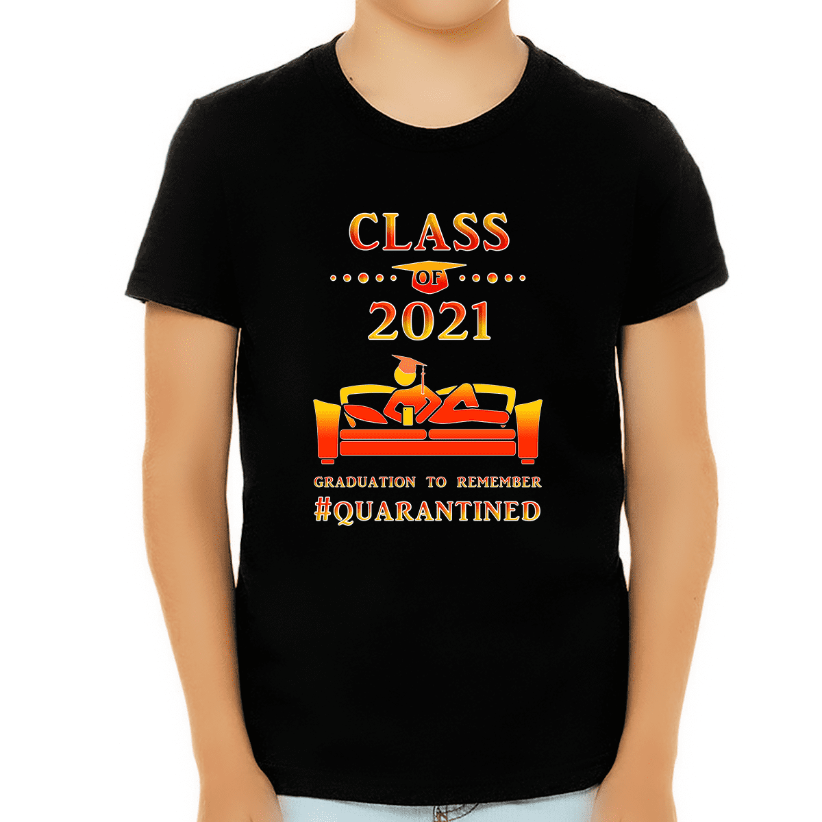 Graduation Shirt Senior Class 2021 Short Sleeve Shirt Class of 2021