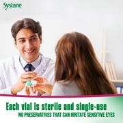 Systane Ultra Preservative Free Eye Lubricant Drops for Dry Eyes, 60 Count Vials