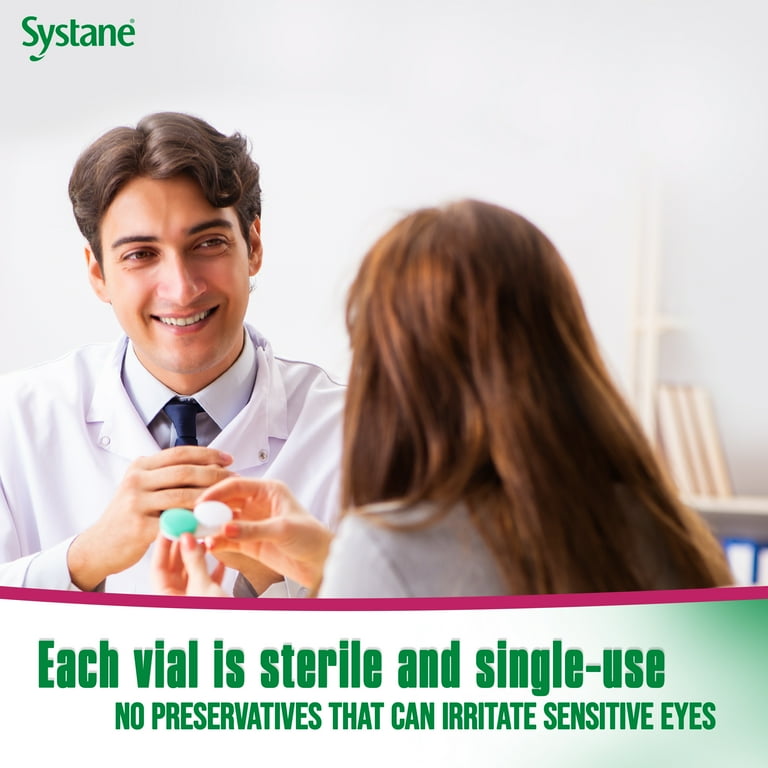 Systane Ultra Preservative Free Eye Lubricant Drops for Dry Eyes, 60 Count Vials HSA/FSA Eligible - Walmart.com Systane Ultra Preservative Free Eye Lubricant Drops for Dry Eyes, 60 Count Vials HSA/FSA Eligible - Walmart.com