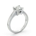thumbnail image 2 of Spot Jewel 1.9 Ct Princess Cut Lab Created Diamond Engagement Ring - 14K White Gold Plated Solitaire Wedding Ring for Women - Timeless Gift for Her Celebrations, 2 of 4
