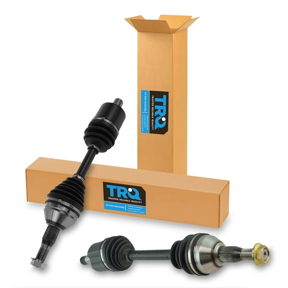 TRQ CV Axle Shaft Assembly Pair Front for Chevy Buick Pontiac Supercharged New CSA82521
