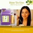 thumbnail image 6 of SVA Moringa Seed Oil Organic - 32 Fl Oz – 100% Natural Cold Pressed Moringa Oil - for Face, Skin Care, Hair Care, Scalp Massage & Body Massage – Carrier Oil with Dropper, 6 of 7