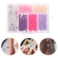 thumbnail image 1 of Perles d'Argile ChokPolymer Rose 1160 Pcs 0.4X0.7X0.7In, 1 of 8