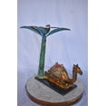 thumbnail image 5 of Nifao Camel Sitting Under A Palm Tree Bronze Statue – Home Decor Sculpture, 17"L x 27"W x 23"H, 5 of 8