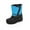 Turquoise, variant on Unisex Kids Winter Snow Boots - Insulated Toddler/Little Kid/Big Kid