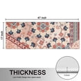 thumbnail image 5 of Kitchen Rugs Sets Of 2,Multicolor Ethnic Patchwork Pattern Anti Fatigue Kitchen Mat Rugs Non Slip Washable,Decorative Kitchen Floor Mats for Kitchen,Sink,Laundry,17"X47", 5 of 5