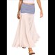 thumbnail image 2 of Falda Larga Plisada de Rayas Contrastantes para Mujer, Cintura Alta XL, 2 of 10