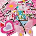thumbnail image 2 of J.CARP 32 Pieces Pink Iron on Patch, Girls Iron on Patches Set, Sew On/Iron on Patch Applique for Clothes, Dress, Hat, Jeans, DIY Accessories, 2 of 6