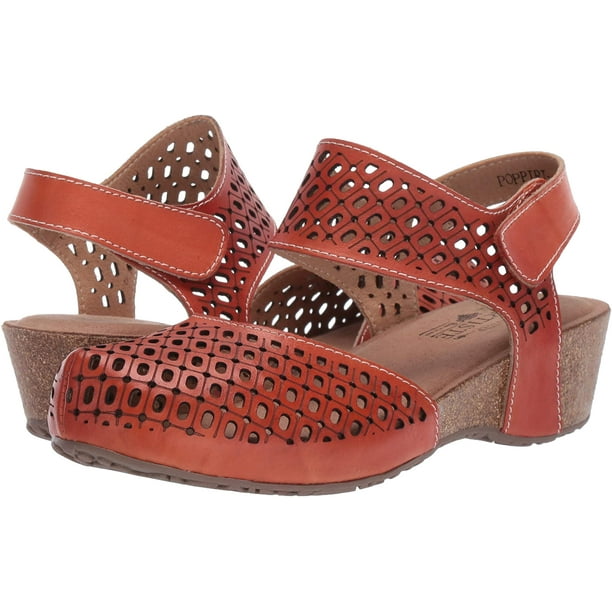 LARTISTE Womens Poppiri Leather Ankle Strap Sandal Walmart