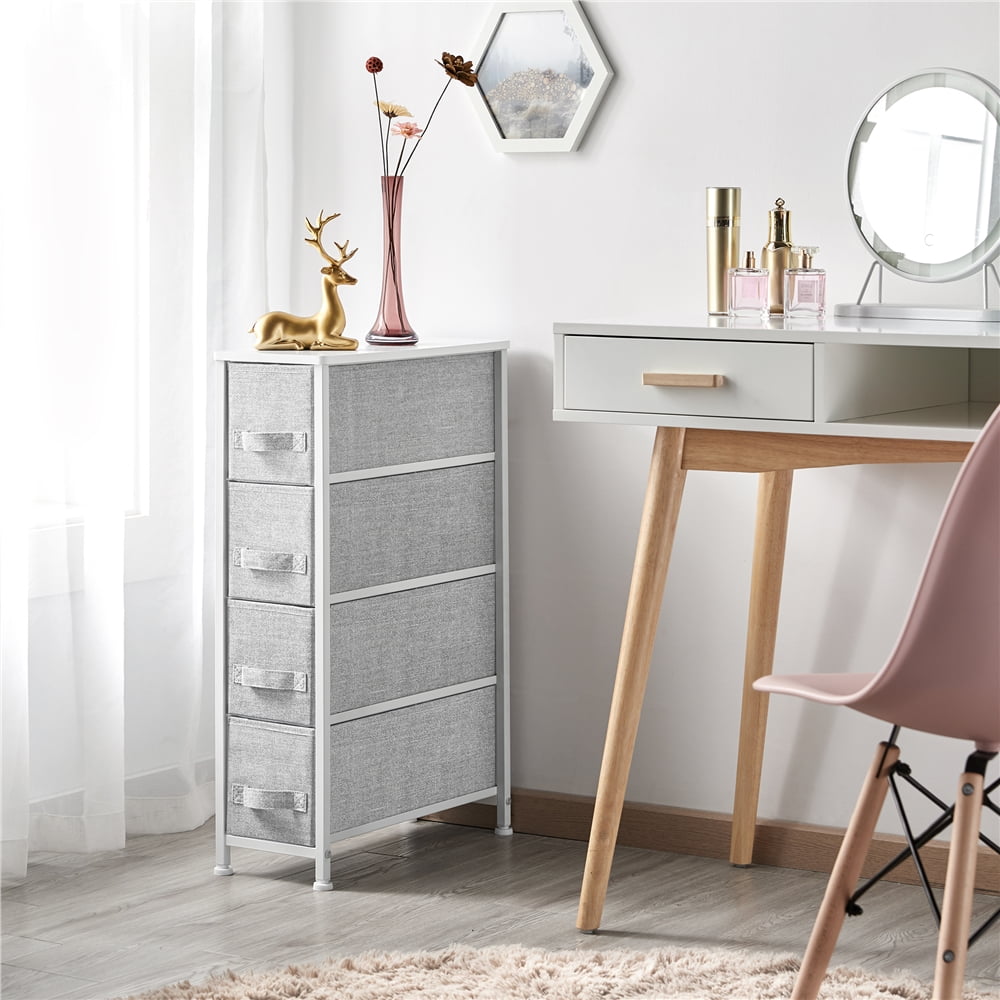 Yaheetech 8'' Width Vertical Slim Dresser Storage Towel Storage Unit