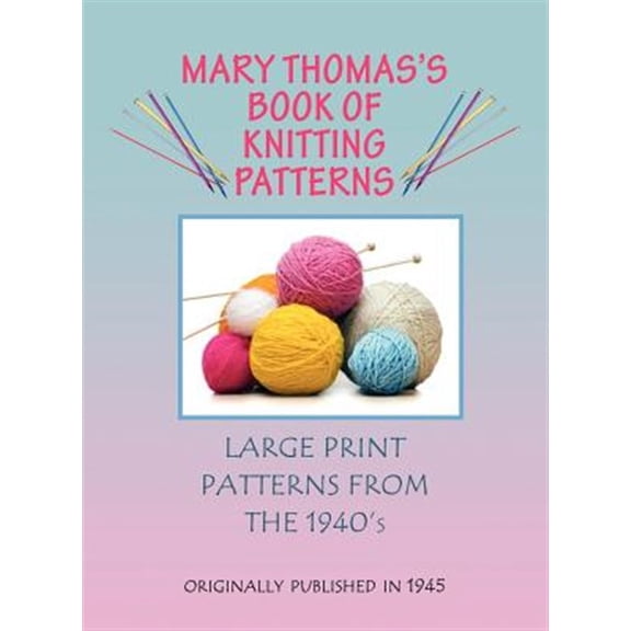 Pre-Owned Mary Thomas's Book of Knitting Patterns