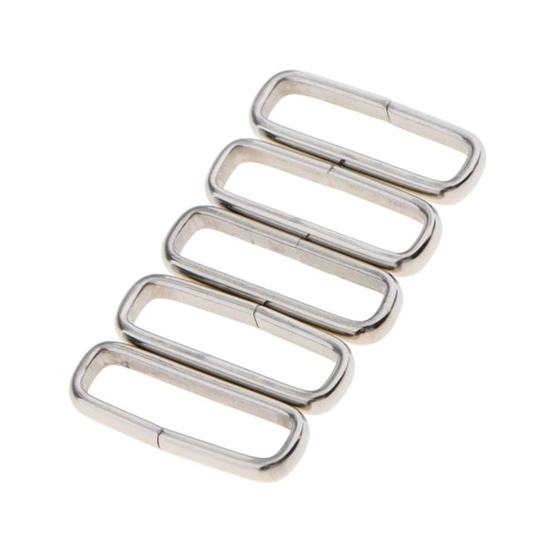 5 piezas de anillos de sujeción de metal de 18 mm para correas de reloj (DIY). 20mm