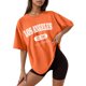 thumbnail image 1 of Camiseta holgada de manga corta y cuello redondo con estampado informal para mujer, 1 of 4