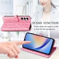 thumbnail image 3 of CCSmall for Samsung Galaxy S24 Wallet Case with Card Holder for Women, Cute Cat Dog Cartoon Style PU Leather Flip Phone Cover Case with Kickstand for Samsung S24 MG Blue, 3 of 8