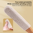 thumbnail image 2 of Lima de madera para pies, removedor de callos, pulidor de pies de doble cara, mango ergonómico, exfoliante y cuidado de pies., 2 of 8