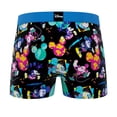 thumbnail image 2 of Crazy Boxer Disney Mickey Mouse Neon Heads Men's Boxer Briefs-Large (36-38), 2 of 4