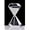 White, variant on Hourglass Sand Timer Minutes 5 Minute Traditional Hourglass Diamond Shape Desktop Colorful Sandglass Decorative Gift Sand Watch Transparent Hour Glass Timer for Home Office Decor (Grey)