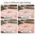 thumbnail image 7 of ODIKA 2'x3' Washable Throw Rug Non-Slip, Low Profile, Flatwoven, Easy Care Vintage Damask Scrolling Medallion Ornate Floral Framed Border for Hallway, Study Room, 7 of 7