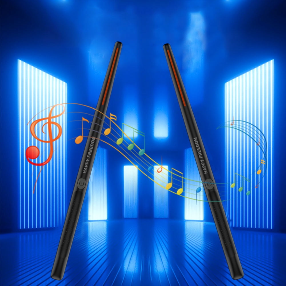 Electronic Virtual Air Drum Set For Beginners Adults Virtual Air Drum Set (Enjoy Black)
