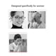 thumbnail image 4 of Gafas De Lectura Multienfoque Para Mujer Bloquean La Luz Azul, Alta Dureza, Visión Clara, Gafas De Seguridad Portátiles, Antifatiga Ocular, Filtro UV, Gafas Sin Montura, 4 of 7