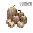 thumbnail image 3 of Yaoyar 7PCS Artificial Pumpkins Halloween Decoration Rural Style Farmhouse Foam Pumpkin Harvest Season Thanksgiving Day is Suitable for Table top House Dining Table Party Decoration, 3 of 6