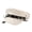 White, variant on Modern Punk PU Berets Hat With Unqiue Silhouettes Cap Captain Caps Ideal For Artistic Event Daily Use