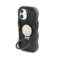 thumbnail image 4 of Artikl Cotton MagSafe Compatible Frosted Case with Stand & Mirror for iPhone 16 - Black, 4 of 5
