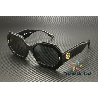 Prada Women's Butterfly Sunglasses, Black Plastic Frame, 55mm Lens