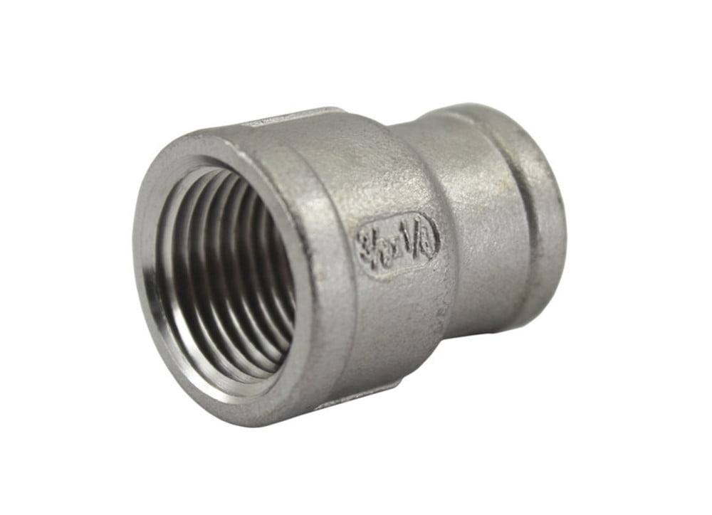 Coupling 3/8 Female NPT Stainless Steel Pipe Fitting Coupling 3/8 Female NPT Stainless Steel Pipe Fitting