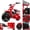 Red, variant on Mini Dirt Bike GMB100 Basic, 99CC Gas Powered Mini Bike 4-Stroke 3HP, Off-Road Mini Bikes for Teens/Adult, Trail Bike Up to 28 Mph, Weight Support Up to 220 LBS (BLACK)
