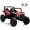 Red, variant on OTTORD 24V UTV 2 Seater Electric Car Vehicles for Big Kids, Black