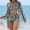 Army Green, variant on Abomasnow Bathing Suit Cover up for Women Summer Hawaiian Swimwears Beach Coverups Set 3 Piece Long Sleeve Bimono Cardigan with Bikini Outfits